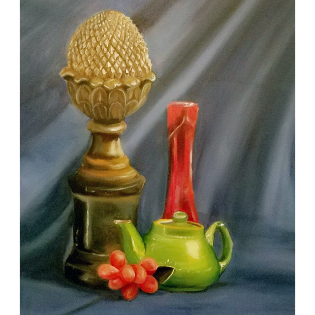 Still Life #6 - Oil Paint : Spring 2018